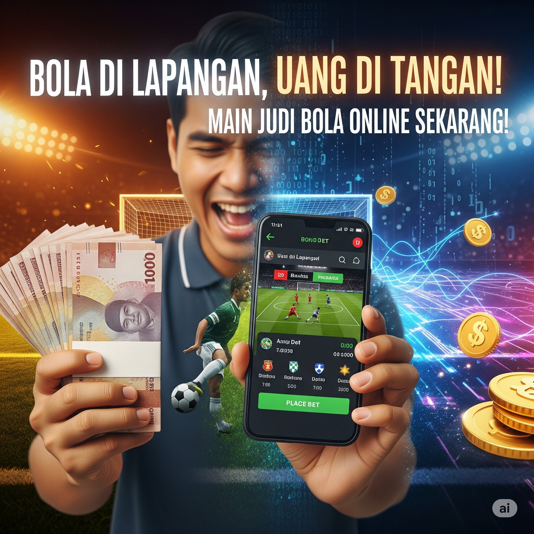 Bola di Lapangan, Uang di Tangan! Main Judi Bola Online Sekarang!