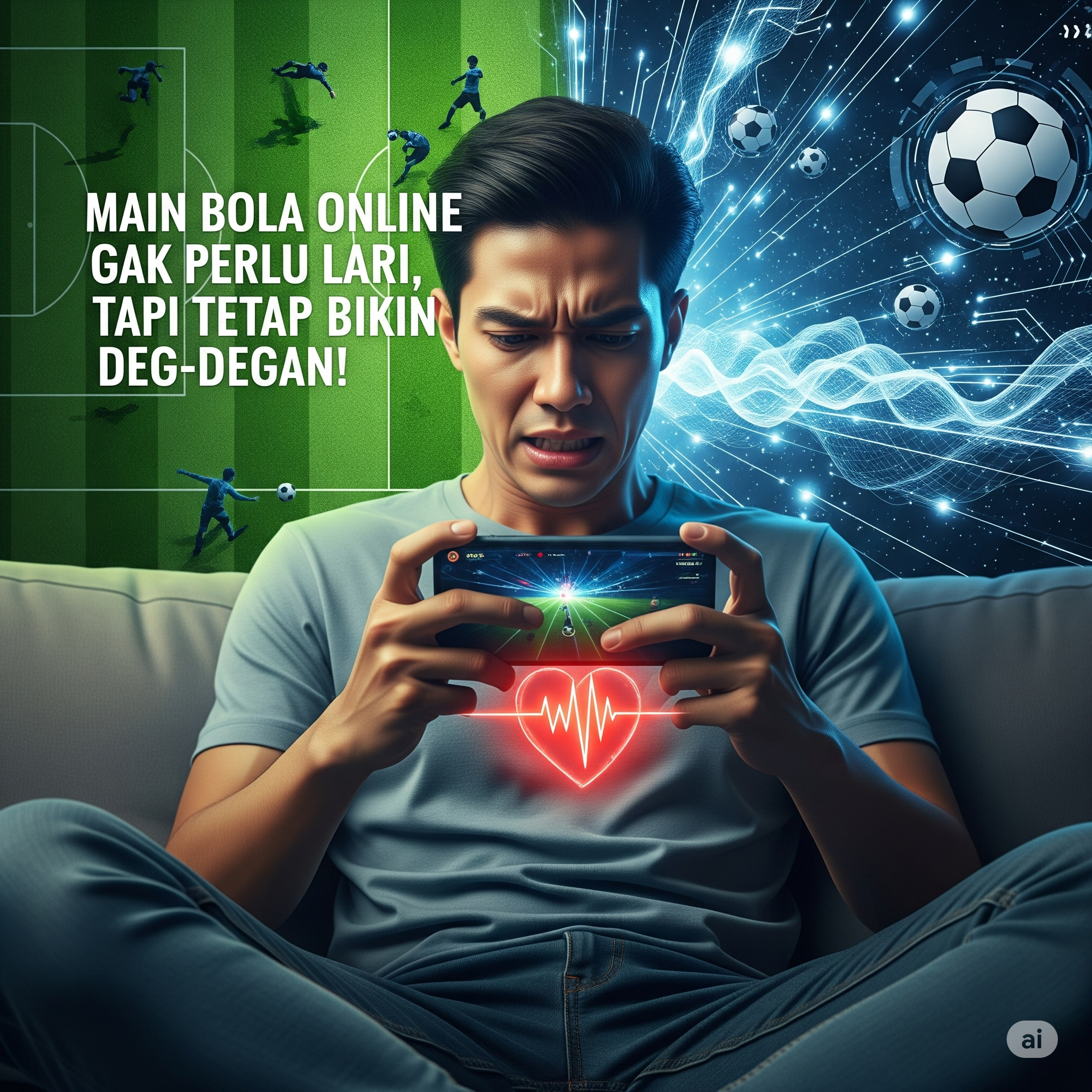 Main Bola Online Gak Perlu Lari, Tapi Tetap Bikin Deg-degan!