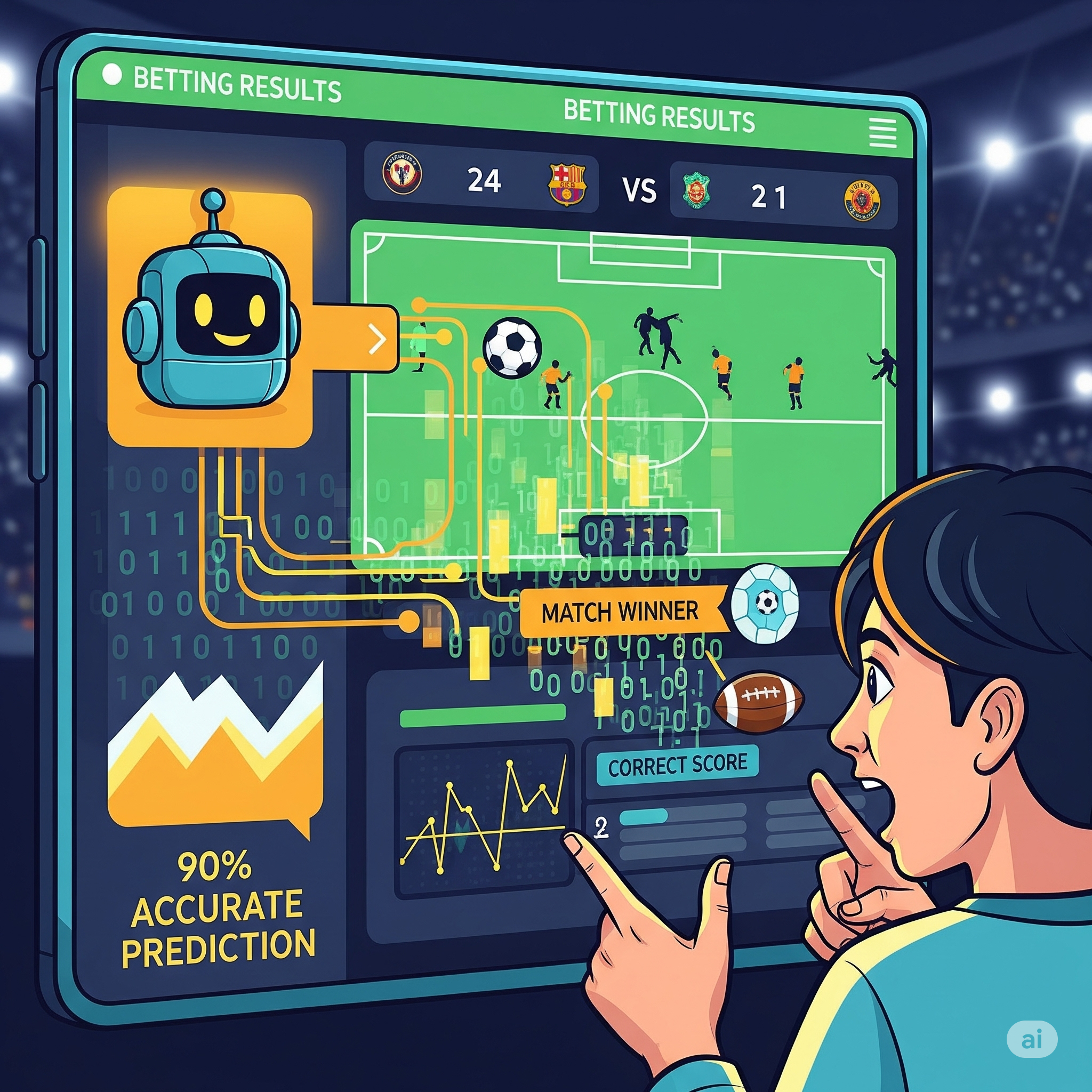 Menang Tanpa Analisa? Bot Judi Bola Online Bocorkan Prediksi Akurat 90%!