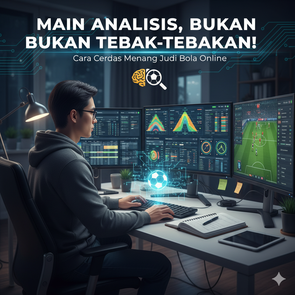 Main Analisis, Bukan Tebak-Tebakan! Cara Cerdas Menang Judi Bola Online